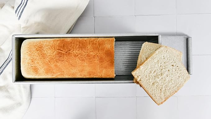 USA Pan Pullman Loaf Pan with Cover, Large w Set of 2