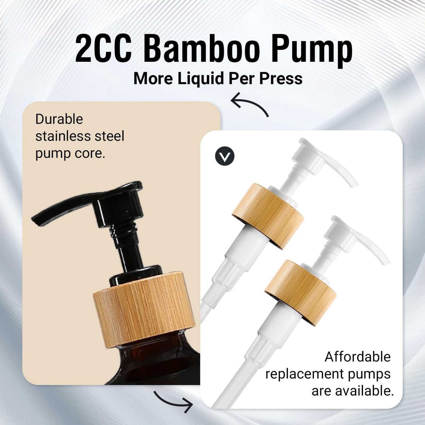 MOMEEMO White Soap Dispenser Bathroom Set, Soap and Lotion Dispenser Set Suitable for Bathroom Accessories Decor. (White)