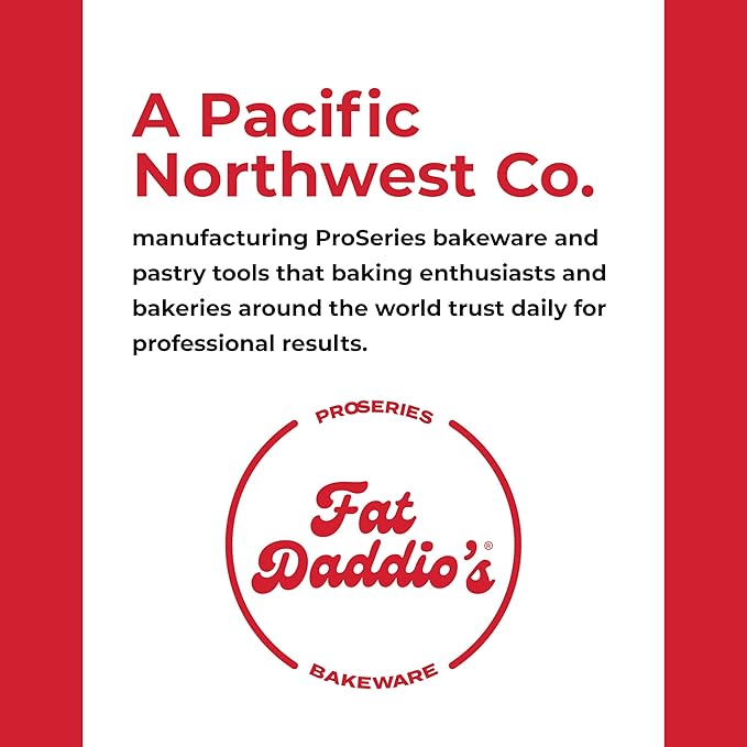 Fat Daddio's PRD-42CASE Anodized Aluminum Round Cake Pan, 4 x 2 inch, Set of 6