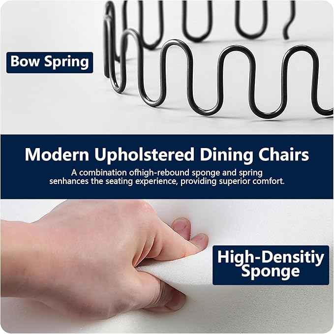 Velvet Dining Chairs Set of 2, Kitchen & Dining Room Chairs, Upholstered Dining Chairs with Back Ring Pull and Silver Solid Wood Legs, Modern Tufted Kitchen Chairs for Dining Room, Light Grey