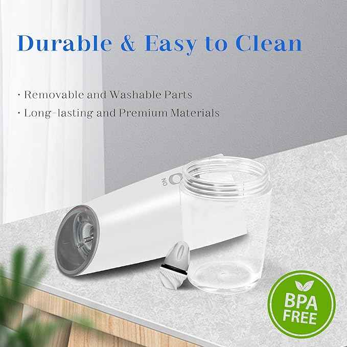 Rechargeable Salt And Pepper Grinder Set, Gravity Electric Salt And Pepper Grinder Set Electric, Salt And Pepper Shakers Set Electric, Adjustable Coarseness, LED Light, (Black+White)