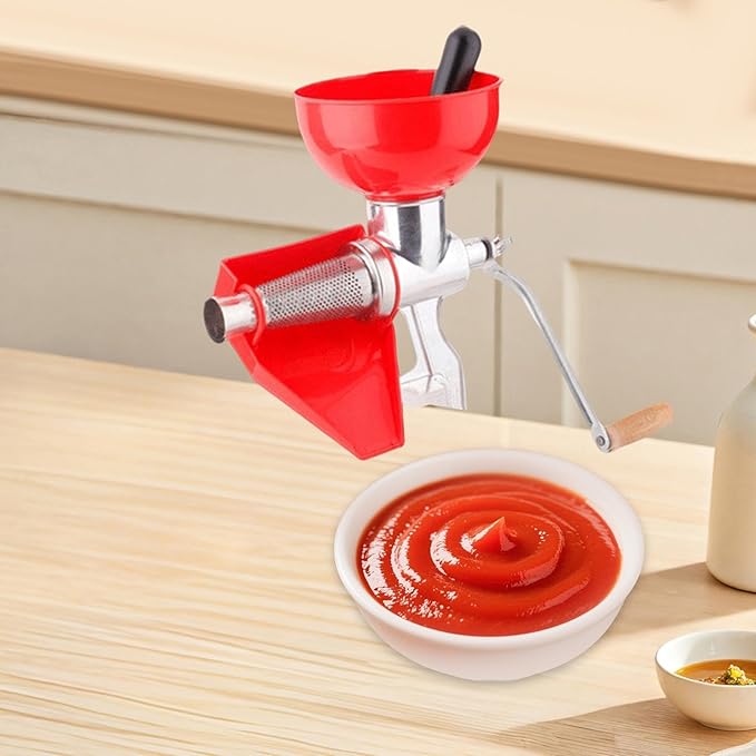 Manual Juicer Hand Press for Lemon Orange Limes Vegetables Tomato Grapes, Aluminum Alloy Citrus Extractor with Stable Clamp, Compact Kitchen Tool 8.66x13.39x10.63 inch