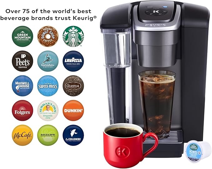 Keurig K-1550 Small Business Single Serve Coffee Maker, 96 oz Water Reservoir, Black