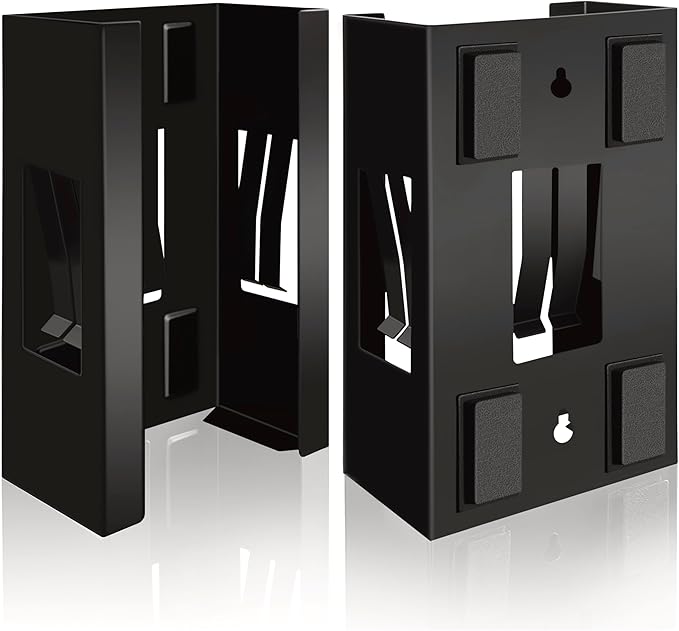 C&T 2 Piece Magnetic Glove Box Holder, Tissue Dispenser, Holds Boxes of Gloves, Towels, Wipes and Tissues,Suitable for Wall mounting, toolboxes, garages, workshops, Offices and Kitchens