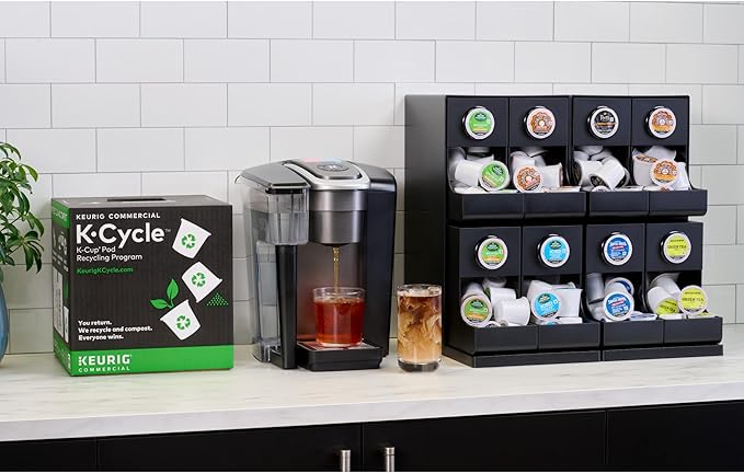 Keurig K-1550 Small Business Single Serve Coffee Maker, 96 oz Water Reservoir, Black
