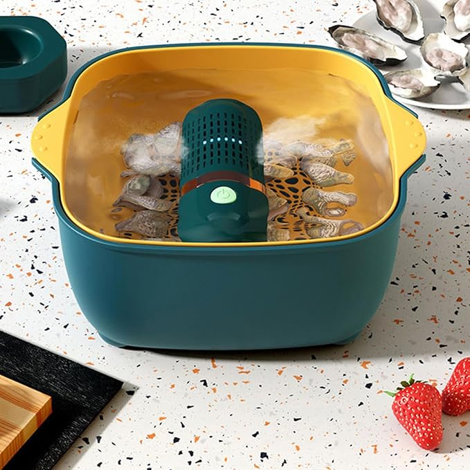 payanwin OH-ion Fruit & Vegetable Cleaner - Simply Drop in Water to Purify Produce, OH- Technology Removes 99% Pesticides, Wireless Charging for Grains/Meat