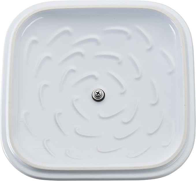 STAUB Ceramic 4-pc Baking Pans Set, Casserole Dish with Lid, Brownie Pan, White