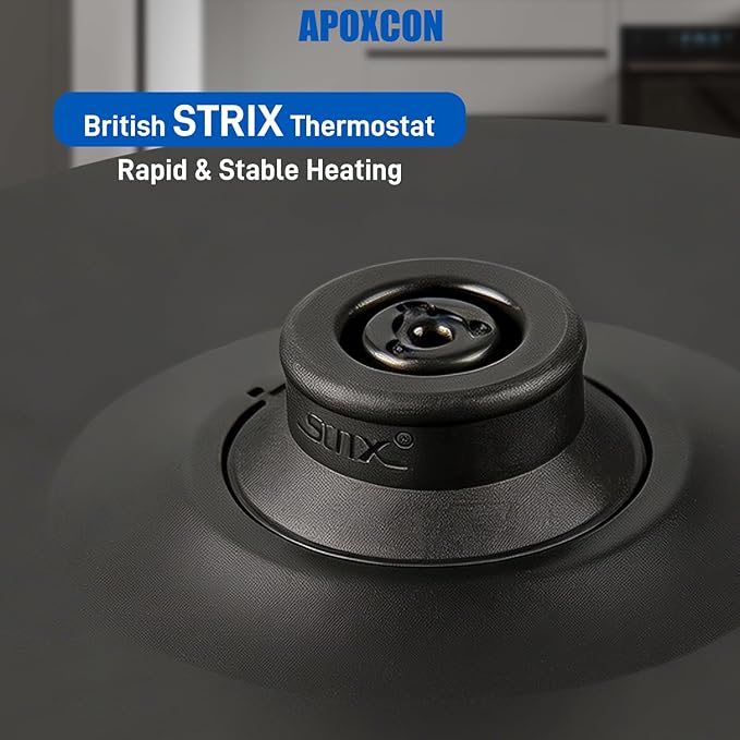 APOXCON Electric Coffee Percolator Stainless Steel Coffee Maker with Clear Brew Progress Knob & Cleaning Brush Auto Keep Warm Cordless Serving elegant design Coffee pot with On/OFF Switch (10 Cup)