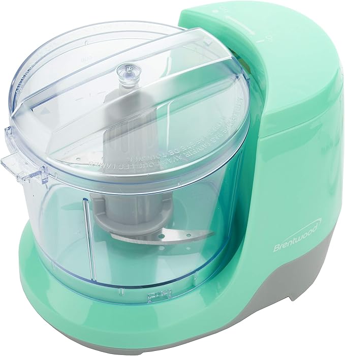 Brentwood Appliances 1.5 Cup Mini Food Chopper (Blue)