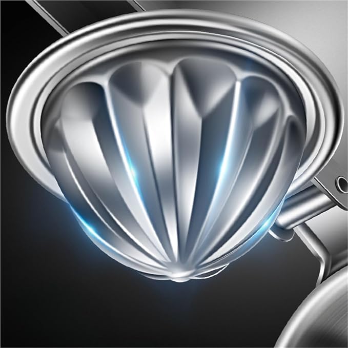 316 Stainless Steel Manual Juicer - Lemon Squeezer & Orange Press For Home Kitchen Use