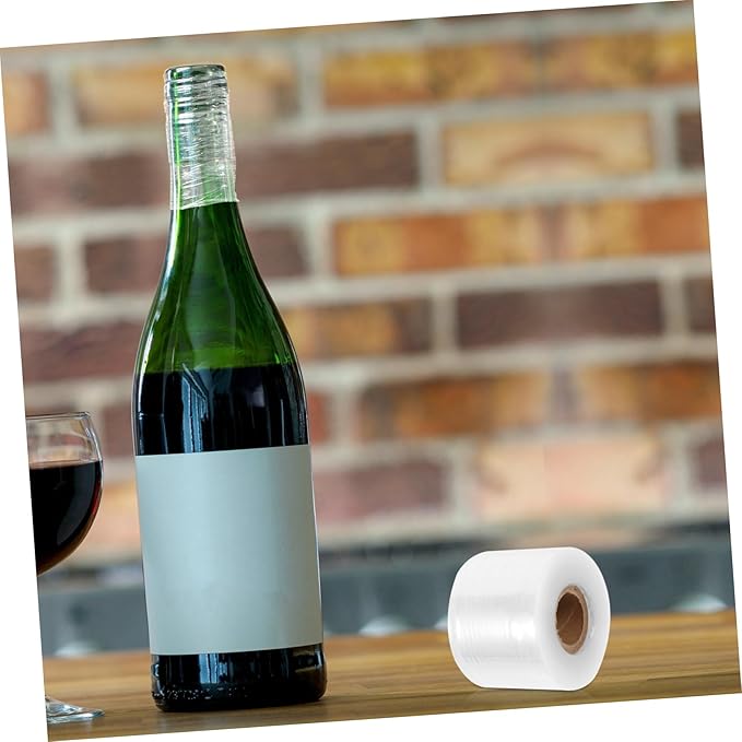 GALPADA 4rolls Wine Sealing Film Food-grade Wine Jar Mouth Seal Film for Preserving Freshness and Easy to Use and Homemade Bottles
