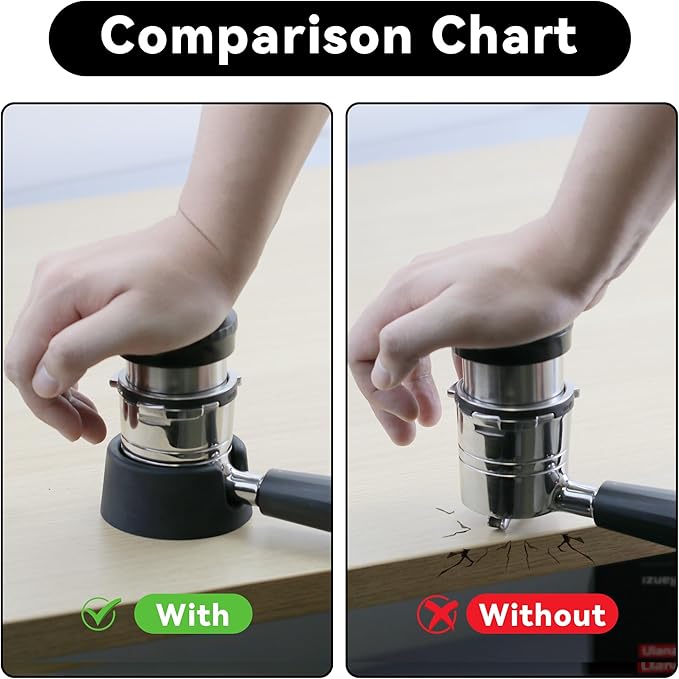 Portafilter Holder Compatible With Ninja Espresso Machine, Espresso Tamping Station for Ninja Luxe Cafe ES601 ES701