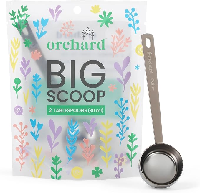Stainless Steel Coffee Scoop - 2 Tablespoon (30ML) - Perfect Measuring Spoon for Coffee, Espresso, Protein, Tea, Laundry Detergent