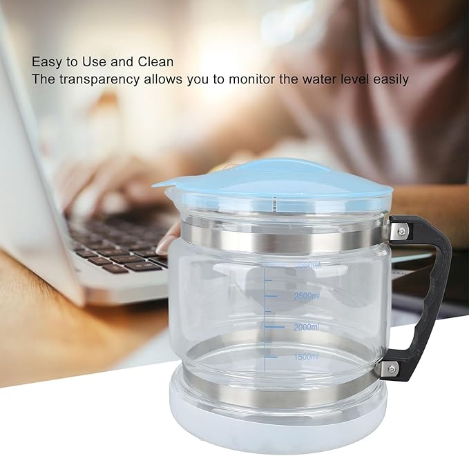 Distiller Water Container 4L Distiller Water Collector, Water Distiller Distilled Water Maker Glass Collection Bottle for Countertop Home Beauty Distillers