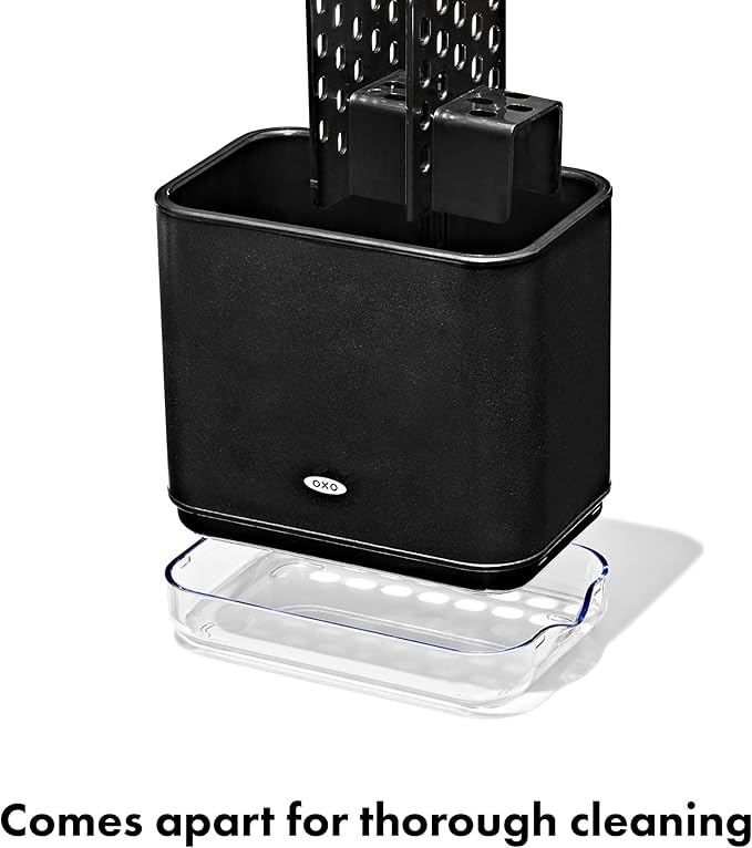 OXO Good Grips Stainless Steel Sink Caddy - Black