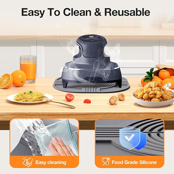 Air Fryer Trivets Silicone Mat for Ninja Crispi-Ninja Crispi accessories for Portable Glass Air Fryer Cooking System Holder, Multipurpose Hot Pads Compatible Hot Dishes,Pot,Bowl,Teapot,Hot Pot Holder
