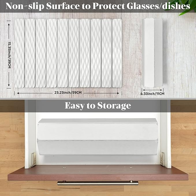 Large Stone Dish Drying Mats for Kitchen Counter, 24"×16" Wave-Pattern, Fast Drying Collapsible Dish Drying Mat, Eco-Friendly Absorbent Diatomaceous Earth Mats for Dishes Bottles, Match Countertop