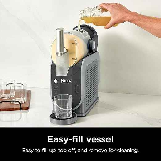 Ninja SLUSHi 72 oz Professional Frozen Drink Maker, 3 Preset Settings Slushie Machine (Renewed)