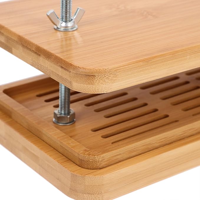 INOOMP Tofu Press 3-layer Drip Tray 26x15cm Bean Curd Making Tool for Homemade Tofu for Easy Water
