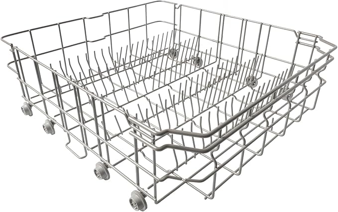DD82-01384A Dishwasher Lower Rack Replacement for Samsung DW80R2031US, DW80R2031UG, DW80N3030US, DW80N3030UB, DW80N3030UW, DW80M2020US Series – Exact OEM Dimensions 22.5”x20.5” Dishwasher Bottom Rack