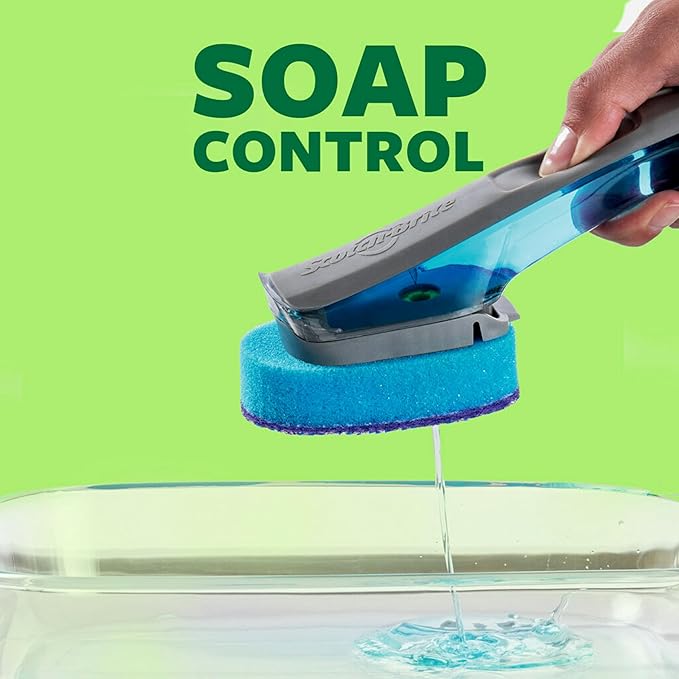Scotch-Brite Soap Control Odor Resist Non-Scratch Dishwand,(Pack of 4)