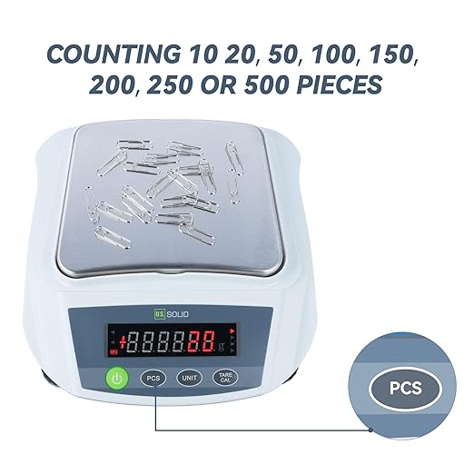 U.S. Solid Precision Balance 3000g x 0.01g Analytical Digital Lab Scale Analytical Balance for Kitchen Jewelry Scientific