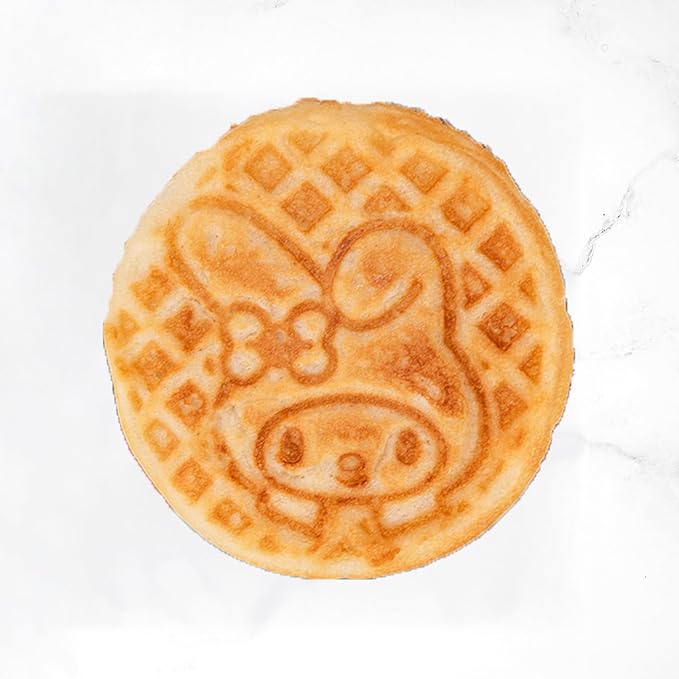 Uncanny Brands Hello Kitty My Melody Mini Waffle Maker - Cook With Your Favorite Bunny Character