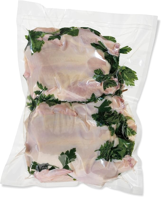 Hamilton Beach Commercial PrimaVac Chamber Vacuum Sealer Pouches, 12" x 16", 3 Mil Thickness, BPA-Free, NSF Certified, 500 Count, HVCP31216