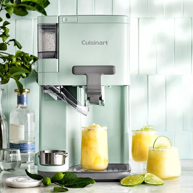 Cuisinart Soft Serve Ice Cream Machine- Mix It In Ice Cream Maker for Frozen Yogurt, Sorbet, Gelato, Drinks 1.5 Quart, Mint Green, ICE-48
