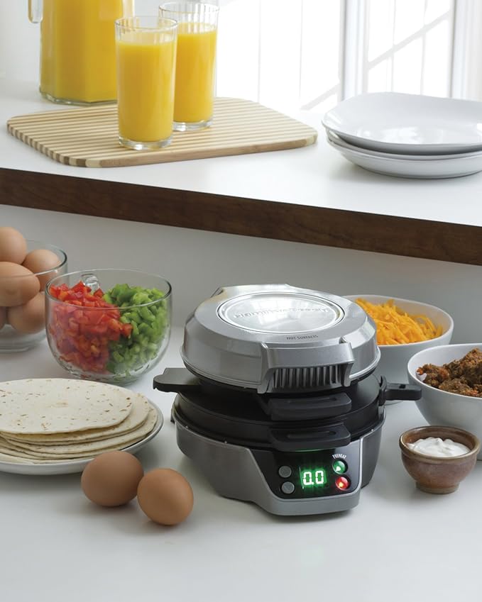 Hamilton Beach 25495 Breakfast Burrito Maker, Silver