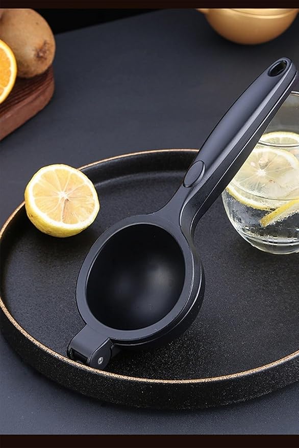 Manual Citrus Juicer Heavy Duty Cast Iron Lemon Squeezer, Orange Juice Press, Handheld Kitchen Tool