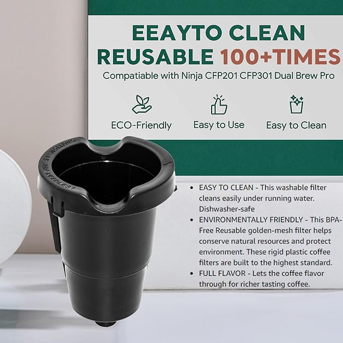 SKYPIA Replacement for K Cup Pod Holder Part with Exit Needle - Reusable Coffee Filter Holder for My K-Cup, Coffee Makers Accessory (Single Pack)