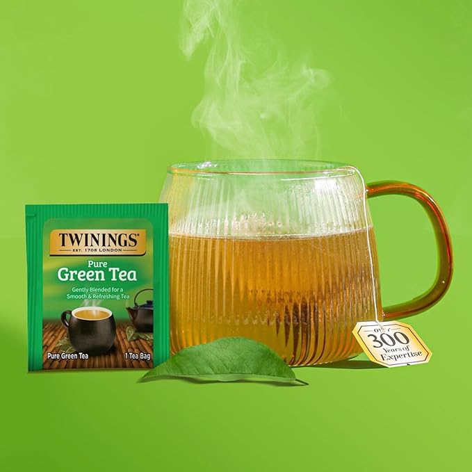 Twinings Tea Bag Sampler Variety with White Wooden Organizer (60 Count) 40 Different Flavours, Gift for Tea Lovers: Women, Men, Mom, Dad, Family, Friends, Couples