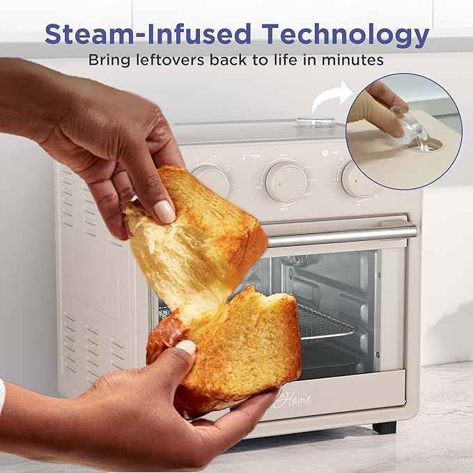Magnavox Home, 16.5 qt Air Fryer Oven, With Steam Infusion, Oat
