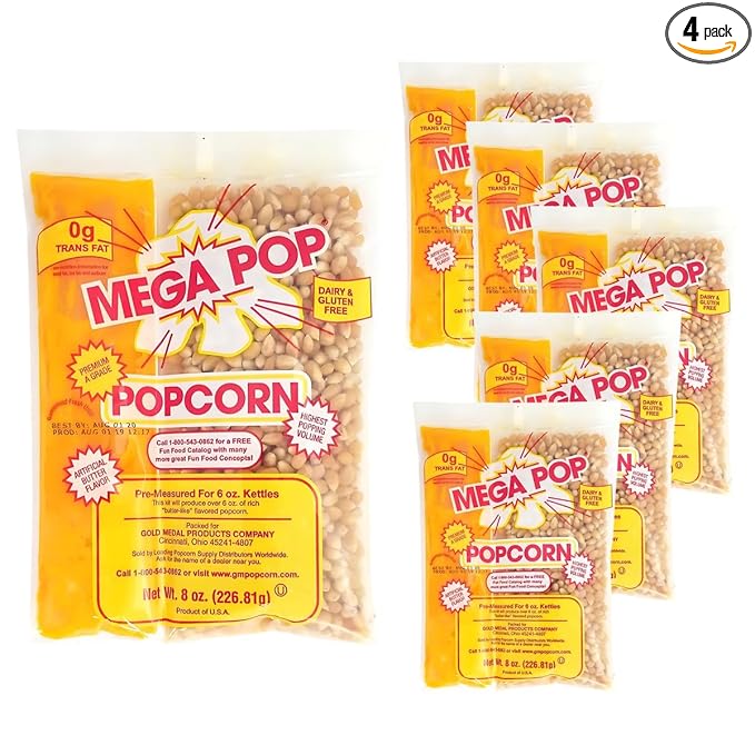 Perfectware - Popcorn 8 Oz - 4 Count