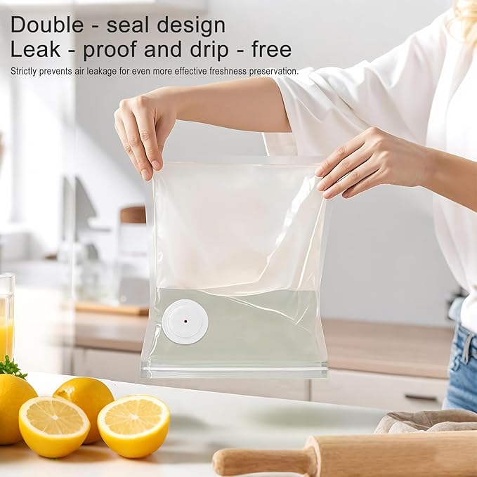 39-Pack BPA-Free Vacuum Sealer Bags with Pump Included – 3 Sizes, Reusable Meal Bags with & Without Air Valves for Freshness – Microwave & Freezer Safe for Meal Prep & Food Storage