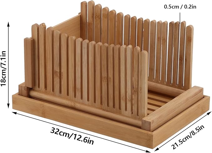 Bread Slicer Toast Cutter Guide Sandwich Slicing Thickness Optional for Homemade Bread Loaf Bagels, Toast Slicer Toast Cutting Guid Kitchen Baking Tools