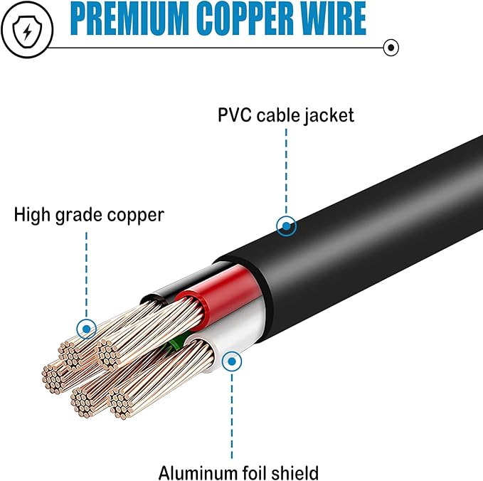 Digipartspower 5ft AC Power Cord Cable Compatible with Power Cooker Electric Pressure Cooker PC-WAL1 Lead