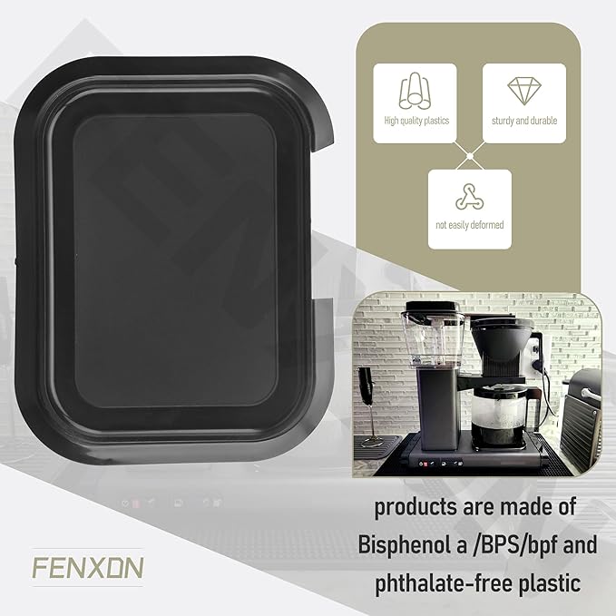 Reservoir Water Tank Lid Accessories Compatible with Technivorm Moccamaster 13010 Coffee Maker K, KB, KBS, KBG, KBT, KBGT, KBTS Model - Black