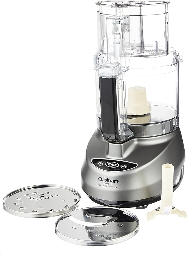 Cuisinart DLC-2009GMAMZ Prep 9-Cup Food Processor, Gun Metal