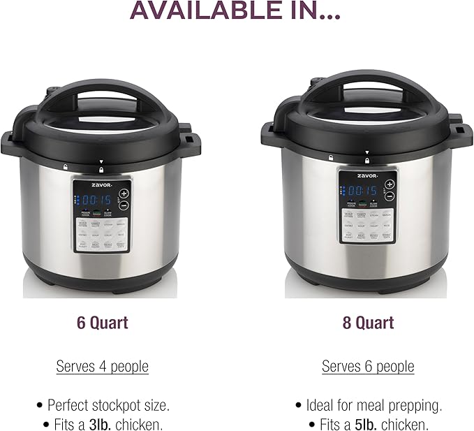 Zavor LUX Edge 2 Multicooker, 8 Quart