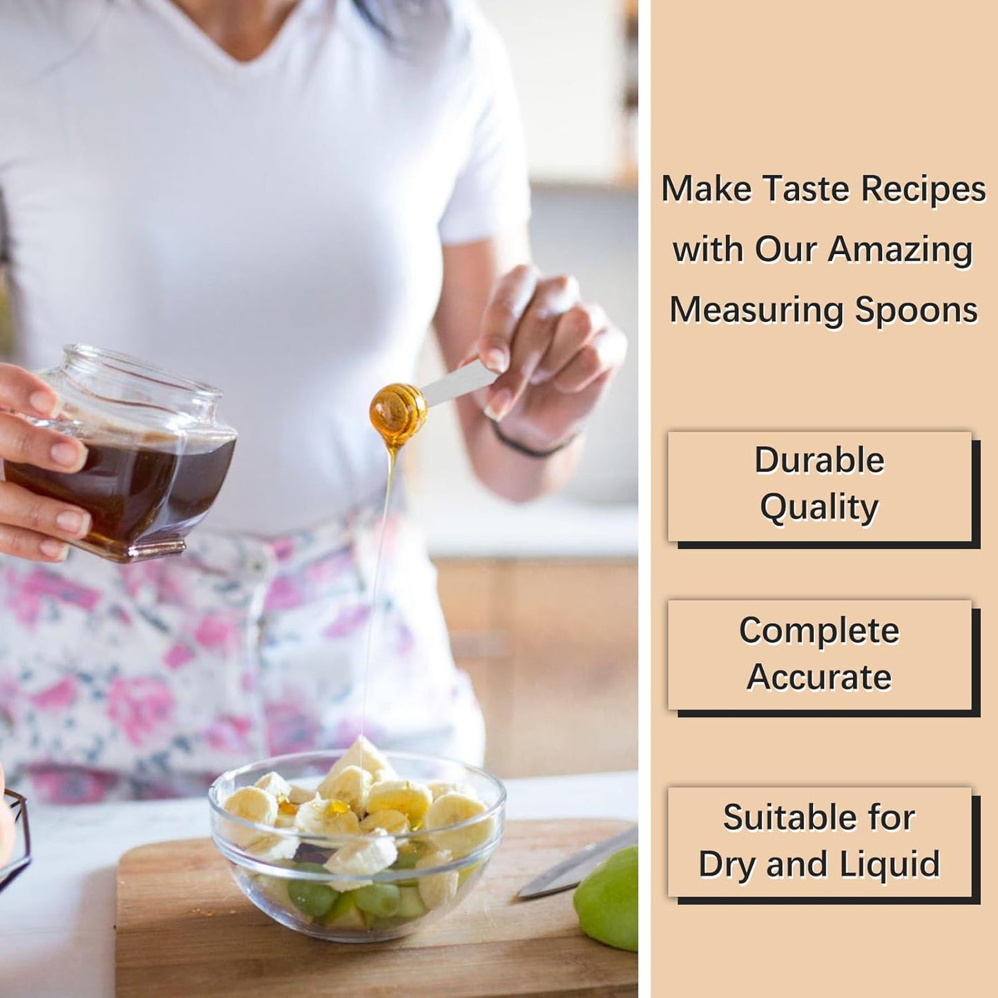 2PCS 1/2tsp (1/6tbsp, 2.5ml) Single Measuring Spoon, Stainless Steel Individual Teaspoons Only
