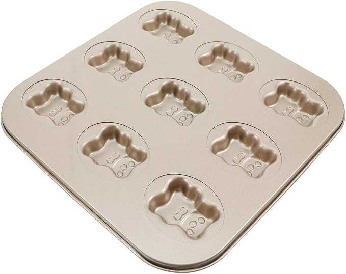 Cake Tin， Non-Stick Cake Mould, Baking Tools Baking Mold,Cake Mould,Baking Madeleine Mold Cake Pan Nonstick Small Baking Pan Pig Baking Mold Heavy Carbon Steel for Oven Baking Cookies Cake Chocolate P