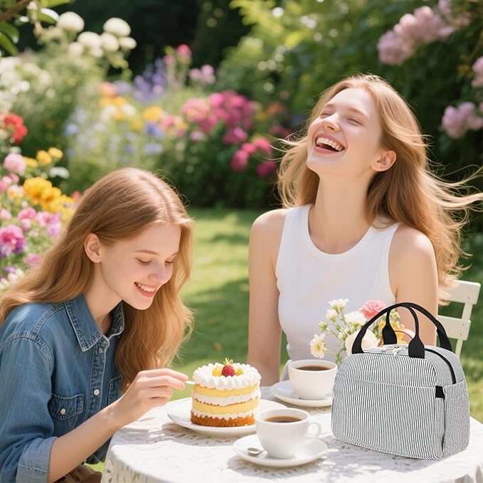 Bluboon Lunch Box for Women Cute Lunch Bag Reusable Insulated Lunch Bags Large Capacity Lunchbox Cooler for Work Picnic or Travel