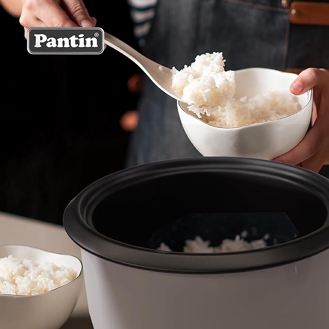 Pantin Commercial Electric Rice Cooker – 25 Cups Raw / 50 Cups Cooked Capacity w/Measuring Cup & Scoop – High-Efficiency Large Rice Cooker Commercial Rice Cooker for Restaurants, Hotels and Catering