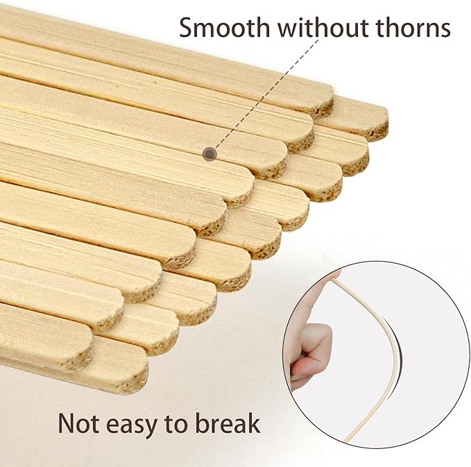 7 Inch Bamboo Disposable Coffee Stirrers, 1000 Count Coffee Stir Sticks - For Coffee, Cocktails and Hot Drinks - Smooth End Design, Splinter-Free