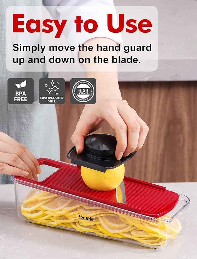 Cheese Grater and Mandoline Slicer Bundle