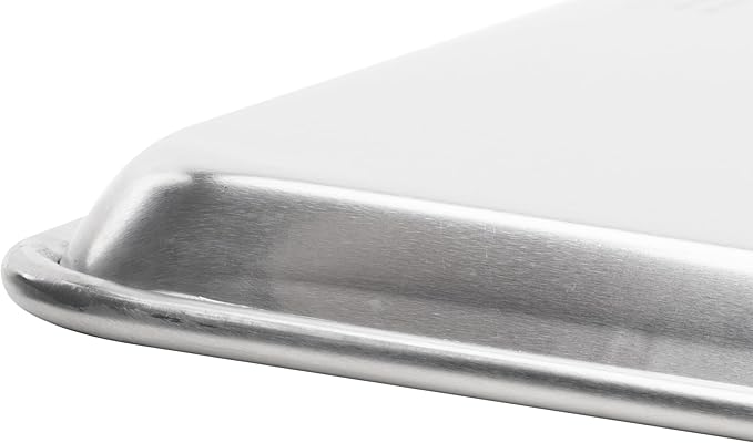 Winco Commercial-Grade Aluminum Sheet Pan, 16 Gauge, Full Size