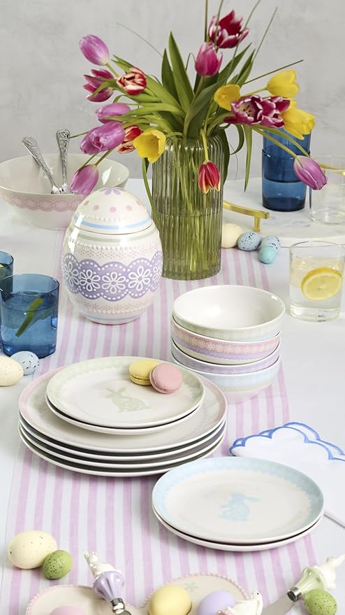 Oneida 898190 Bunny Hop All-Purpose Bowls, Set Of 4