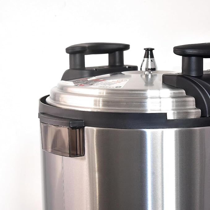 Kolice Commercial Multi-Function Pressure Cooker, Multi Cooker Pressure Canner With Non-stick Inner Pot, only for 220V electric (NOT 110V) widely used in Hotel Restaurant Kitchen (33L (35QT))